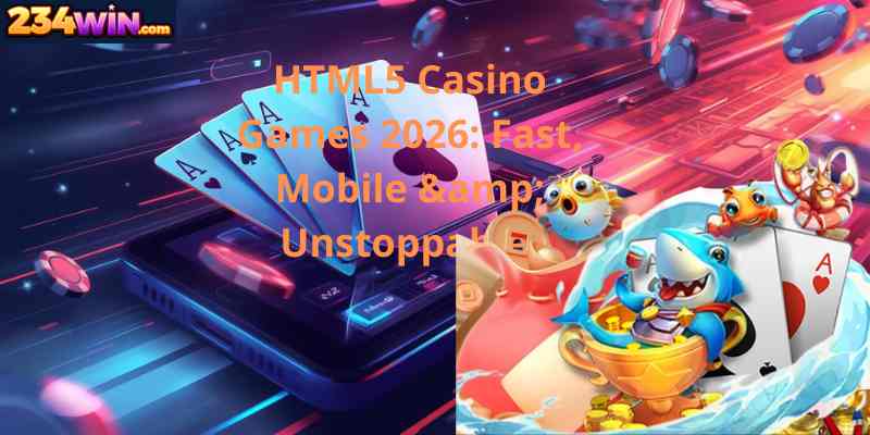 HTML5 Casino Games 2026: Fast, Mobile & Unstoppable!