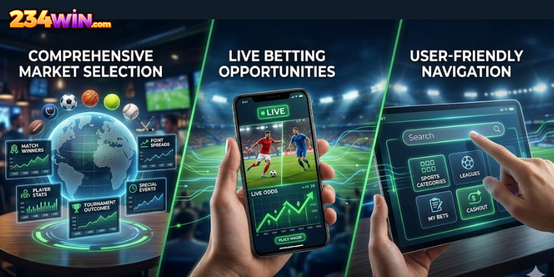 Key Features of SBET Sports Betting