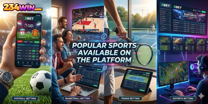 Popular Sports Available on the Platform